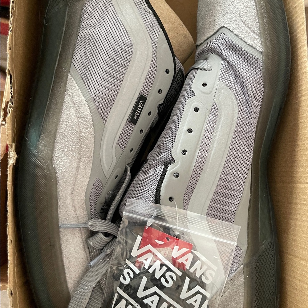 Vans Ave Pro Sneaker Reflective Gray Skate - Picture 5 of 9
